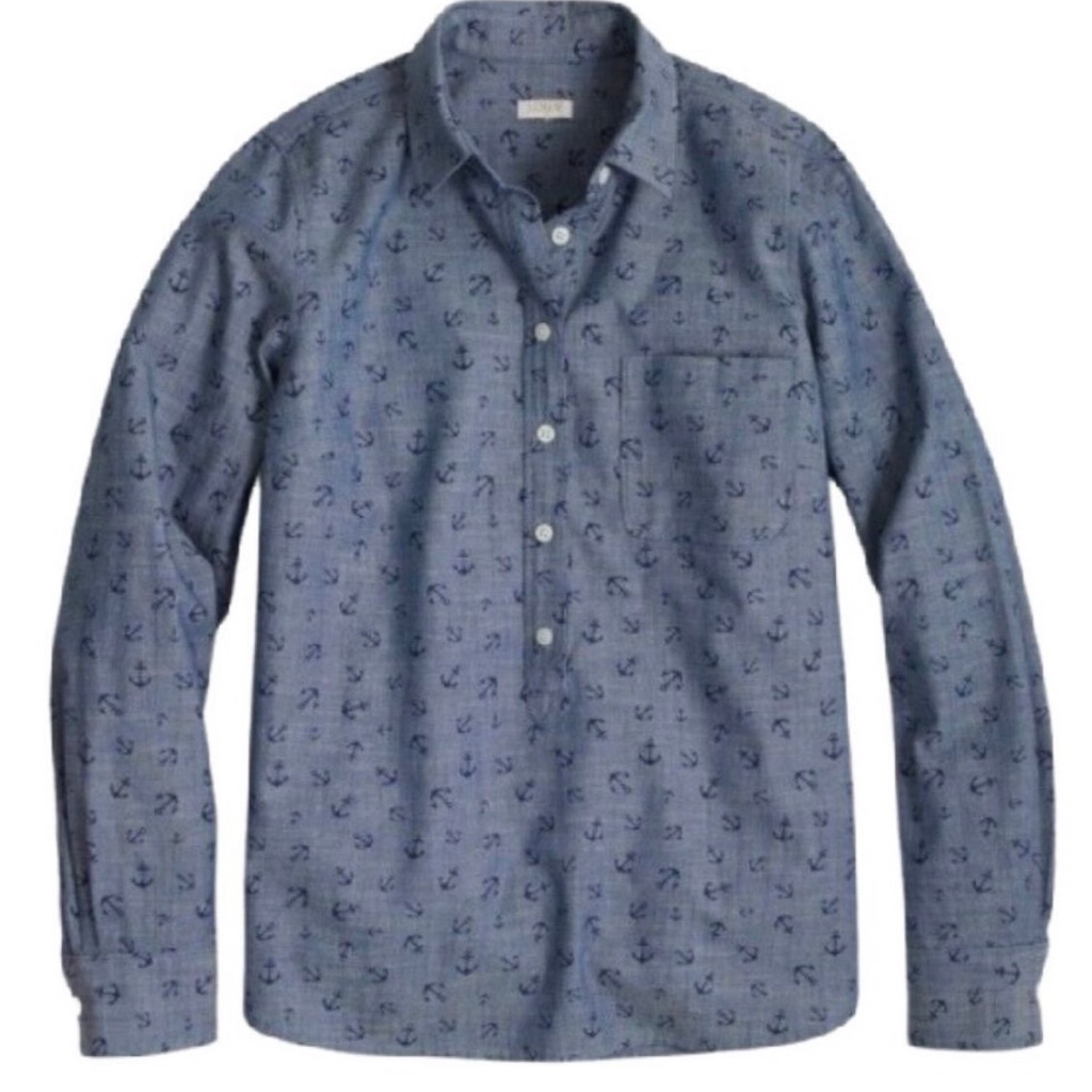 Jcrew Anchor Button-Down